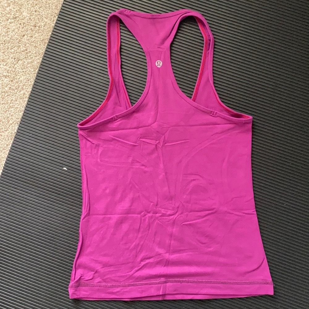Lululemon razor back tank pink/purple